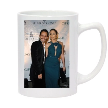 Jennifer Lopez 14oz White Statesman Mug