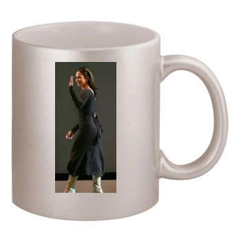 Jennifer Lopez 11oz Metallic Silver Mug