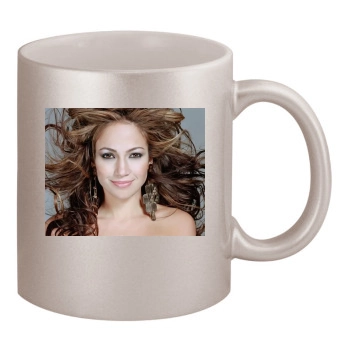 Jennifer Lopez 11oz Metallic Silver Mug