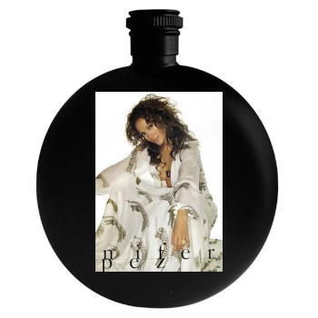 Jennifer Lopez Round Flask