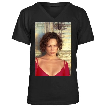 Jennifer Lopez Men's V-Neck T-Shirt