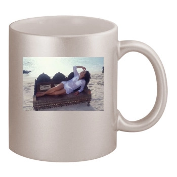 Jennifer Lopez 11oz Metallic Silver Mug