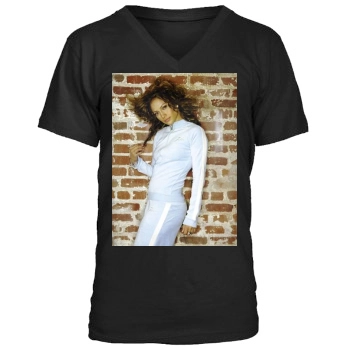 Jennifer Lopez Men's V-Neck T-Shirt