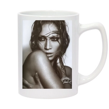 Jennifer Lopez 14oz White Statesman Mug