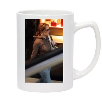 Jennifer Lopez 14oz White Statesman Mug