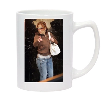 Jennifer Lopez 14oz White Statesman Mug