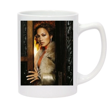 Jennifer Lopez 14oz White Statesman Mug