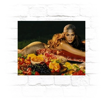 Jennifer Lopez Metal Wall Art