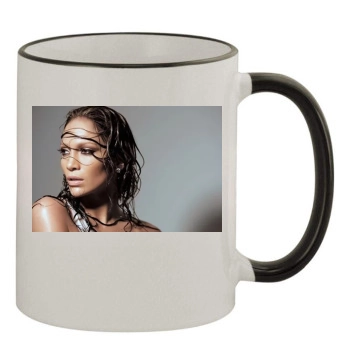 Jennifer Lopez 11oz Colored Rim & Handle Mug