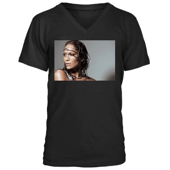 Jennifer Lopez Men's V-Neck T-Shirt