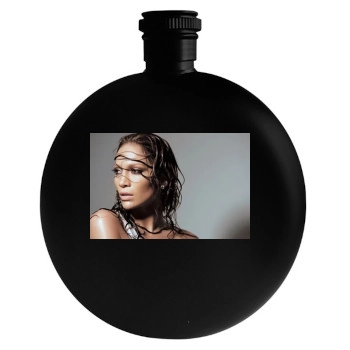 Jennifer Lopez Round Flask