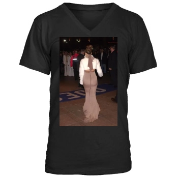 Jennifer Lopez Men's V-Neck T-Shirt