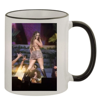 Jennifer Lopez 11oz Colored Rim & Handle Mug