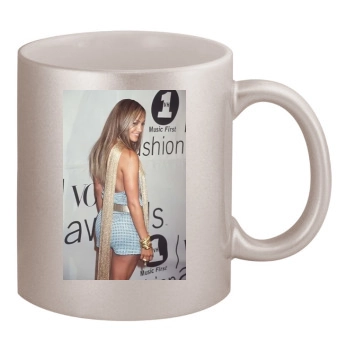 Jennifer Lopez 11oz Metallic Silver Mug