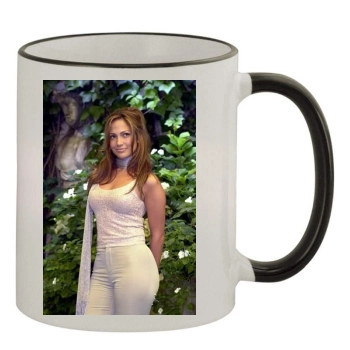 Jennifer Lopez 11oz Colored Rim & Handle Mug