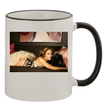 Jennifer Lopez 11oz Colored Rim & Handle Mug