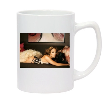 Jennifer Lopez 14oz White Statesman Mug