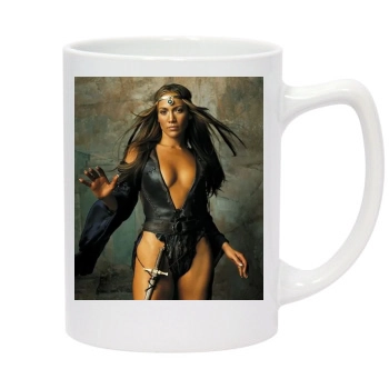 Jennifer Lopez 14oz White Statesman Mug