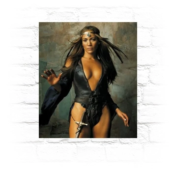 Jennifer Lopez Metal Wall Art