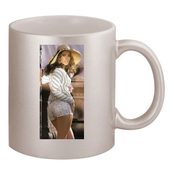 Jennifer Lopez 11oz Metallic Silver Mug