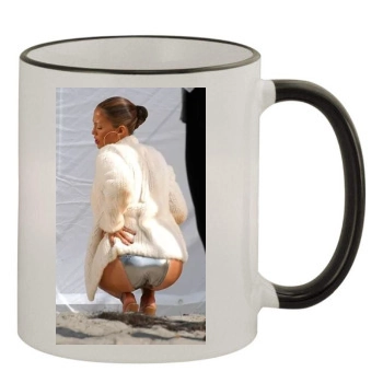 Jennifer Lopez 11oz Colored Rim & Handle Mug