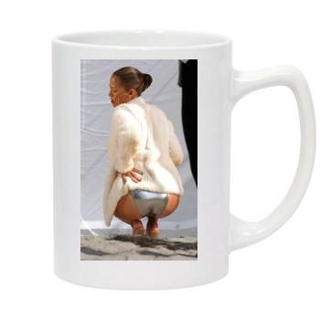 Jennifer Lopez 14oz White Statesman Mug