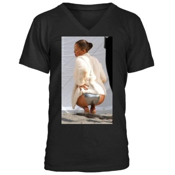 Jennifer Lopez Men's V-Neck T-Shirt