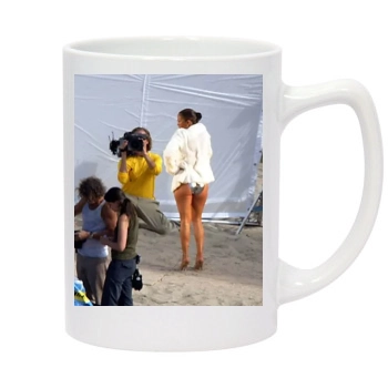 Jennifer Lopez 14oz White Statesman Mug