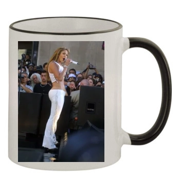 Jennifer Lopez 11oz Colored Rim & Handle Mug