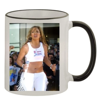 Jennifer Lopez 11oz Colored Rim & Handle Mug