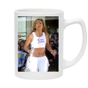 Jennifer Lopez 14oz White Statesman Mug