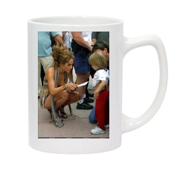 Jennifer Lopez 14oz White Statesman Mug