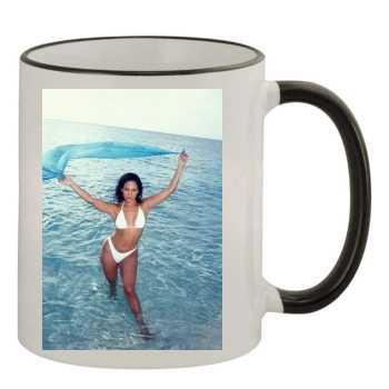 Jennifer Lopez 11oz Colored Rim & Handle Mug