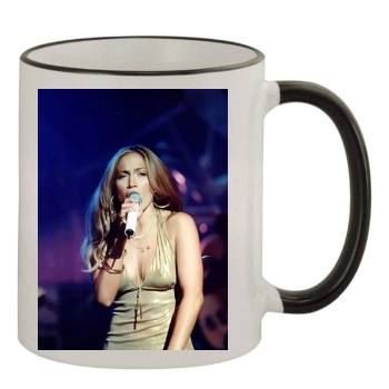 Jennifer Lopez 11oz Colored Rim & Handle Mug