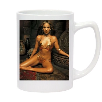 Jennifer Lopez 14oz White Statesman Mug