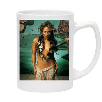 Jennifer Lopez 14oz White Statesman Mug