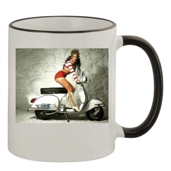 Jennifer Lopez 11oz Colored Rim & Handle Mug