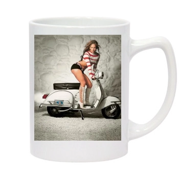 Jennifer Lopez 14oz White Statesman Mug