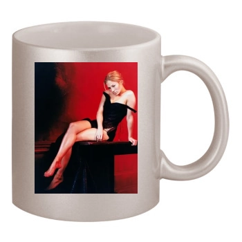 Jennifer Lopez 11oz Metallic Silver Mug