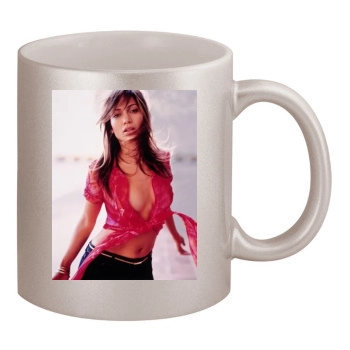 Jennifer Lopez 11oz Metallic Silver Mug