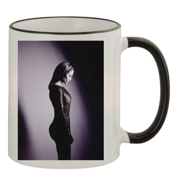 Jennifer Lopez 11oz Colored Rim & Handle Mug