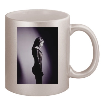 Jennifer Lopez 11oz Metallic Silver Mug