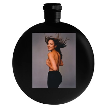 Jennifer Lopez Round Flask