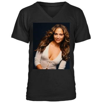 Jennifer Lopez Men's V-Neck T-Shirt