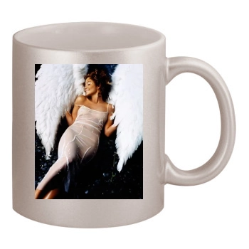 Jennifer Lopez 11oz Metallic Silver Mug