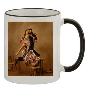 Jennifer Lopez 11oz Colored Rim & Handle Mug