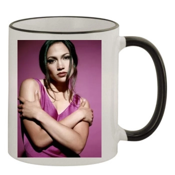 Jennifer Lopez 11oz Colored Rim & Handle Mug