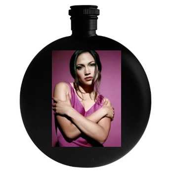 Jennifer Lopez Round Flask