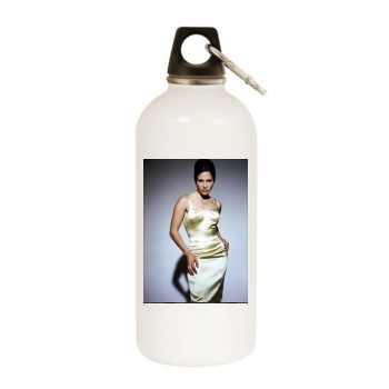 Jennifer Lopez White Water Bottle With Carabiner