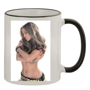 Jennifer Lopez 11oz Colored Rim & Handle Mug